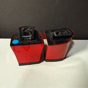 Tanya Heath Red Christophe Heels For Shoes US Size 6.5-8.75 or EU 37-39